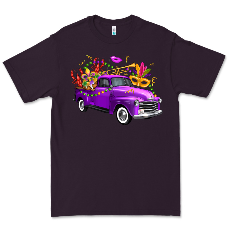 Mardi Gras Truck King's Cake Premium Tee by FaDigitalArtStudio | Teevron