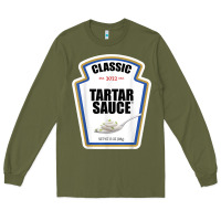 Army Green tartar sauce condiment diy halloween costume matching group t shirt Long Sleeve Tee - baoMotion