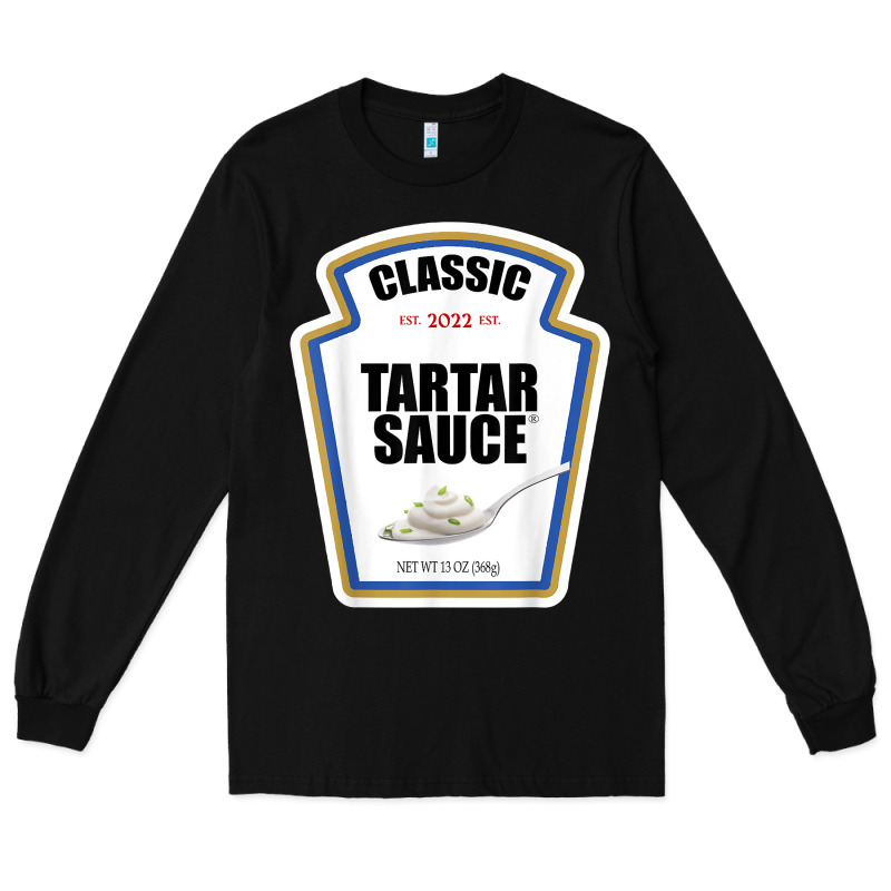 Tartar Sauce Condiment Diy Halloween Costume Matching Group T Shirt Long Sleeve Tee by baoMotion | Teevron