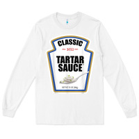White tartar sauce condiment diy halloween costume matching group t shirt Long Sleeve Tee - baoMotion