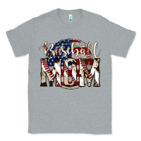 Heather Grey baseball mom Classic Tee - Jasminsmagicworld