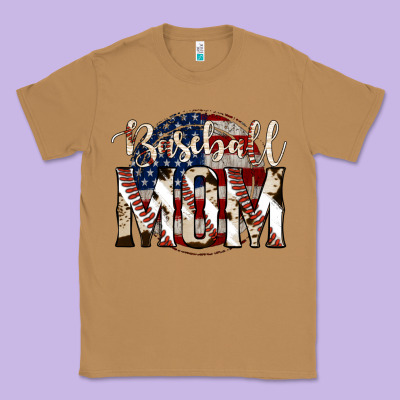 Baseball Mom Classic Tee Designed By Jasminsmagicworld