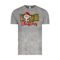 Cloud Rock Love Christmas Gnome Santa Vintage Tee - FaDigitalArtStudio