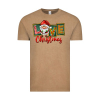 Vintage Coffee Love Christmas Gnome Santa Vintage Tee - FaDigitalArtStudio