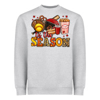 Heather Grey tis the season softball Heavyweight Sweatshirt - Jasminsmagicworld