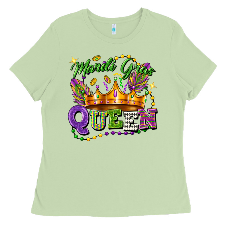 Mardi Gras Queen Ladies Tee by FaDigitalArtStudio | Teevron