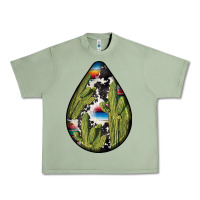 Oil Green mexican teardrop  3 Urban Heavy Tee - BundleAndBundleShop