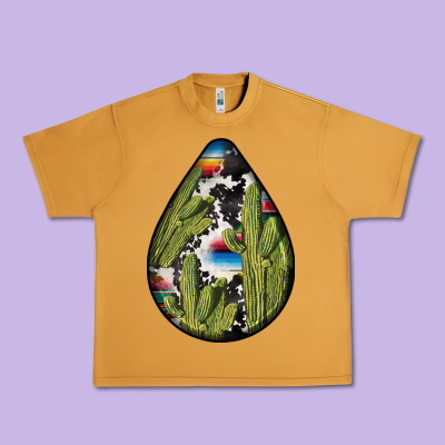 Mexican Teardrop  3 Urban Heavy Tee Designed By Bundleandbundleshop
