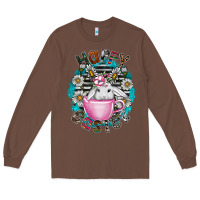 Chestnut Happy Easter Long Sleeve Tee - CowhideDigitalArt