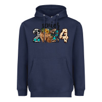 Navy Western Senior 2024 cow Heavyweight Hoodie - RanaPortraitStore