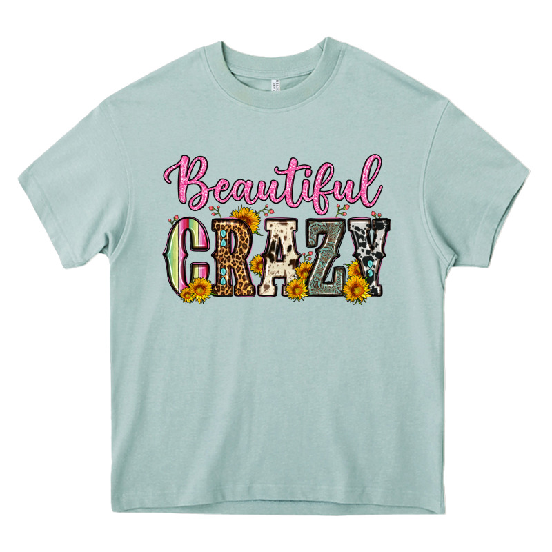 Beautiful Crazy Heavy Core Tee by OliviaCreatesArt | Teevron