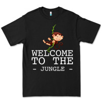 Black Welcome To The Jungle Premium Tee - Bettercallsaul