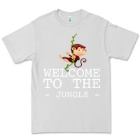 Dove Grey Welcome To The Jungle Premium Tee - Bettercallsaul