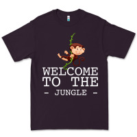 Plum Welcome To The Jungle Premium Tee - Bettercallsaul