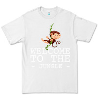 White Welcome To The Jungle Premium Tee - Bettercallsaul