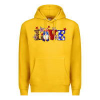 Lemon american flag gnomes love Premium Hoodie - Artiststas