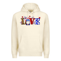 Sandshell american flag gnomes love Premium Hoodie - Artiststas