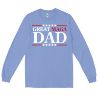Colony Blue great maga dad Long Sleeve Tee - baoMotion