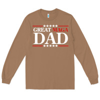 Toasted Coconut great maga dad Long Sleeve Tee - baoMotion