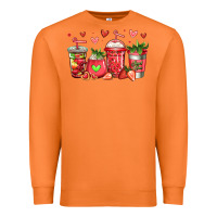 Carrot strawberry coffee cups Premium Sweatshirt - Jasminsmagicworld