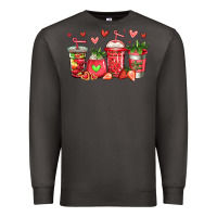 Smoke strawberry coffee cups Premium Sweatshirt - Jasminsmagicworld