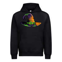 Black Purple leopard witch hat Urban Hoodie - Jasminsmagicworld