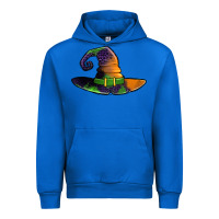 Cobalt Purple leopard witch hat Urban Hoodie - Jasminsmagicworld