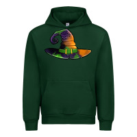 Foreset Green Purple leopard witch hat Urban Hoodie - Jasminsmagicworld