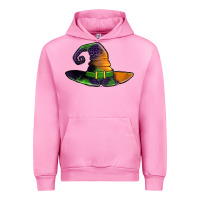 Fuchsia Pink Purple leopard witch hat Urban Hoodie - Jasminsmagicworld