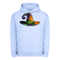 Pigment Grape Ice Purple leopard witch hat Urban Hoodie - Jasminsmagicworld
