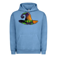 Pigment Pebble Blue Purple leopard witch hat Urban Hoodie - Jasminsmagicworld