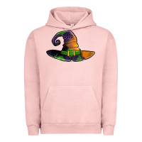Pigment Salmon Purple leopard witch hat Urban Hoodie - Jasminsmagicworld