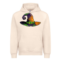 Sandshell Purple leopard witch hat Urban Hoodie - Jasminsmagicworld