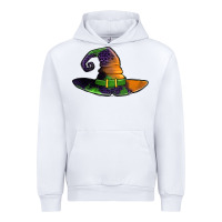 White Purple leopard witch hat Urban Hoodie - Jasminsmagicworld