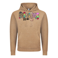 Vintage Coffee my mini me rocks Vintage Hoodie - CowhideDigitalArt