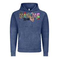 Vintage Denim my mini me rocks Vintage Hoodie - CowhideDigitalArt
