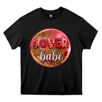 Black lover babe olivia Heavy Core Tee - OliviaCreatesArt