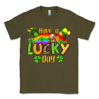 Army Green St. Patrick's Have a lucky day Classic Tee - OliviaCreatesArt