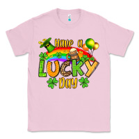 Bubblegum Pink St. Patrick's Have a lucky day Classic Tee - OliviaCreatesArt