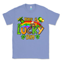 Colony Blue St. Patrick's Have a lucky day Classic Tee - OliviaCreatesArt