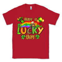 Red St. Patrick's Have a lucky day Classic Tee - OliviaCreatesArt
