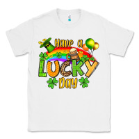 White St. Patrick's Have a lucky day Classic Tee - OliviaCreatesArt