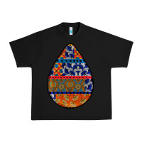 Black african fabric pattern teardrop earrings 4 Urban Heavy Tee - BundleAndBundleShop