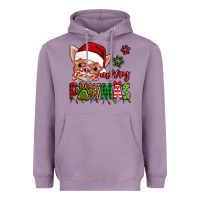 Lavender merry pawmas christmas chihuahua Heavyweight Hoodie - Jasminsmagicworld