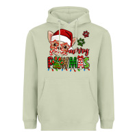 Matcha merry pawmas christmas chihuahua Heavyweight Hoodie - Jasminsmagicworld