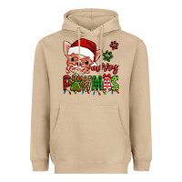 Mushroom merry pawmas christmas chihuahua Heavyweight Hoodie - Jasminsmagicworld
