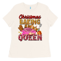 Bone christmas baking queen Ladies Tee - FaDigitalArtStudio