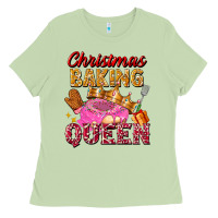 Christmas Baking Queen Ladies Tee | Teevron