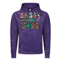 Cloud Purple sassy little soul Vintage Hoodie - CowhideDigitalArt