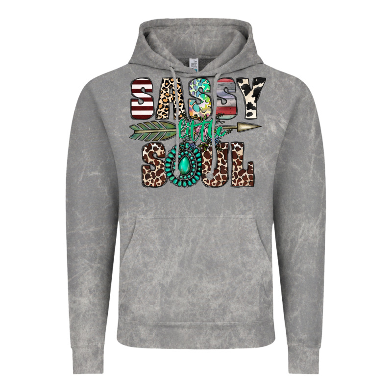 Sassy Little Soul Vintage Hoodie by CowhideDigitalArt | Teevron